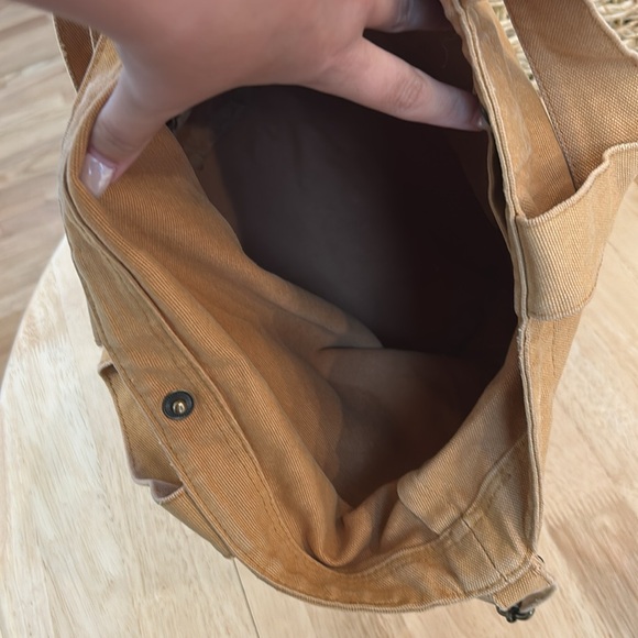 Baggu Khaki Duck Bag Canvas Tote - Picture 12 of 12